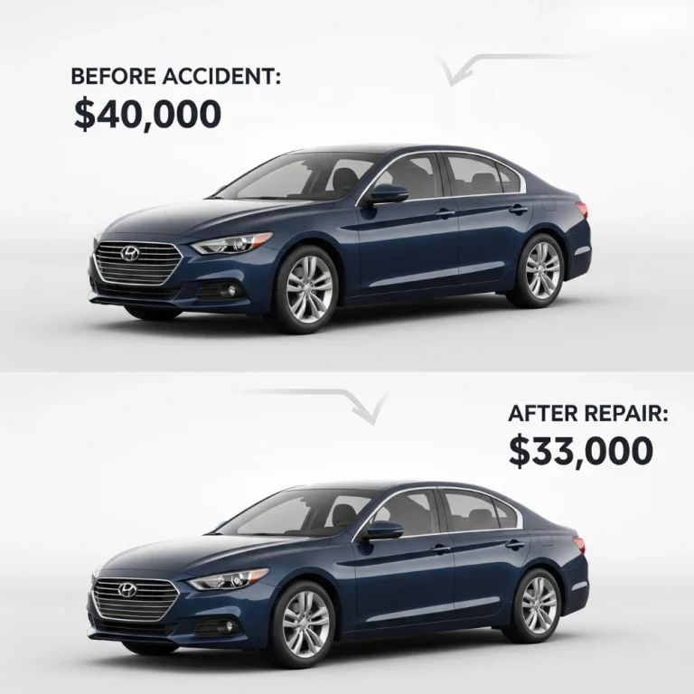 Diminished Value car appraisal report example