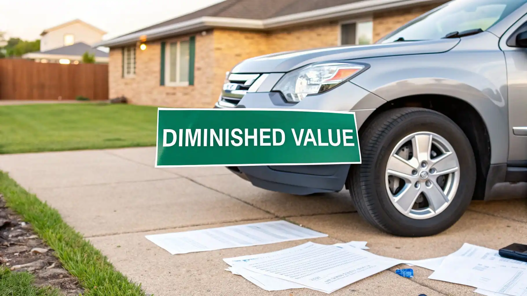 how to get a diminished value claim