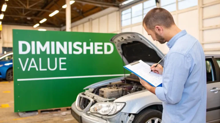 car accident diminished value