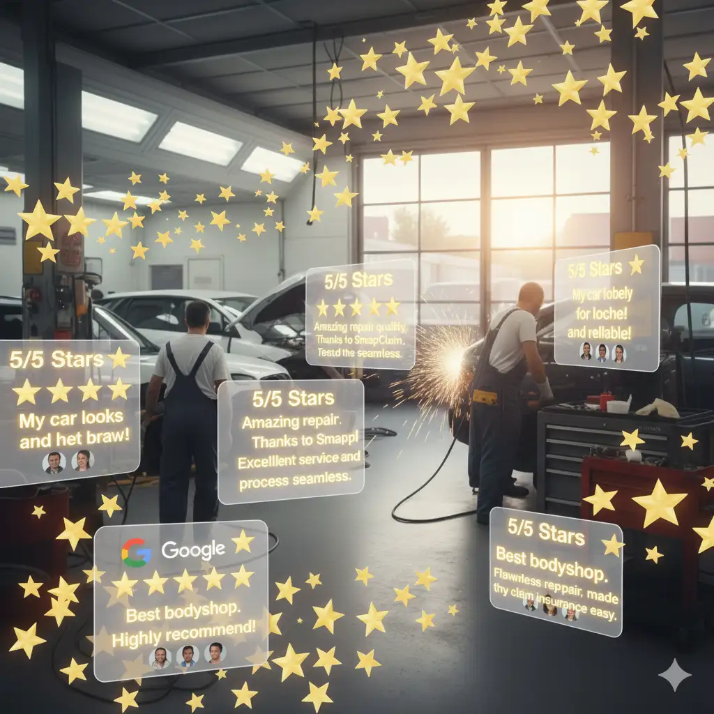 SnapClaim Bodyshop referral program reviews