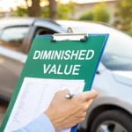 Diminished value assessment for vehicle