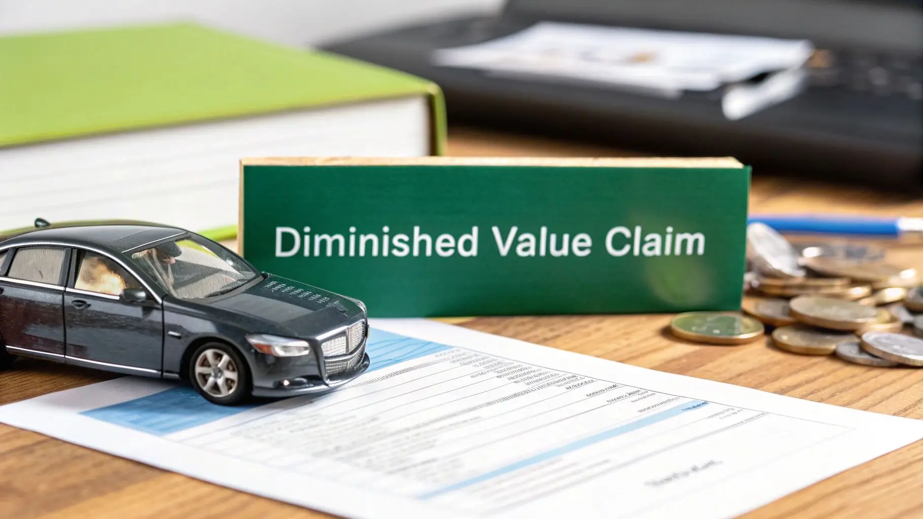 how to file a diminished value claim