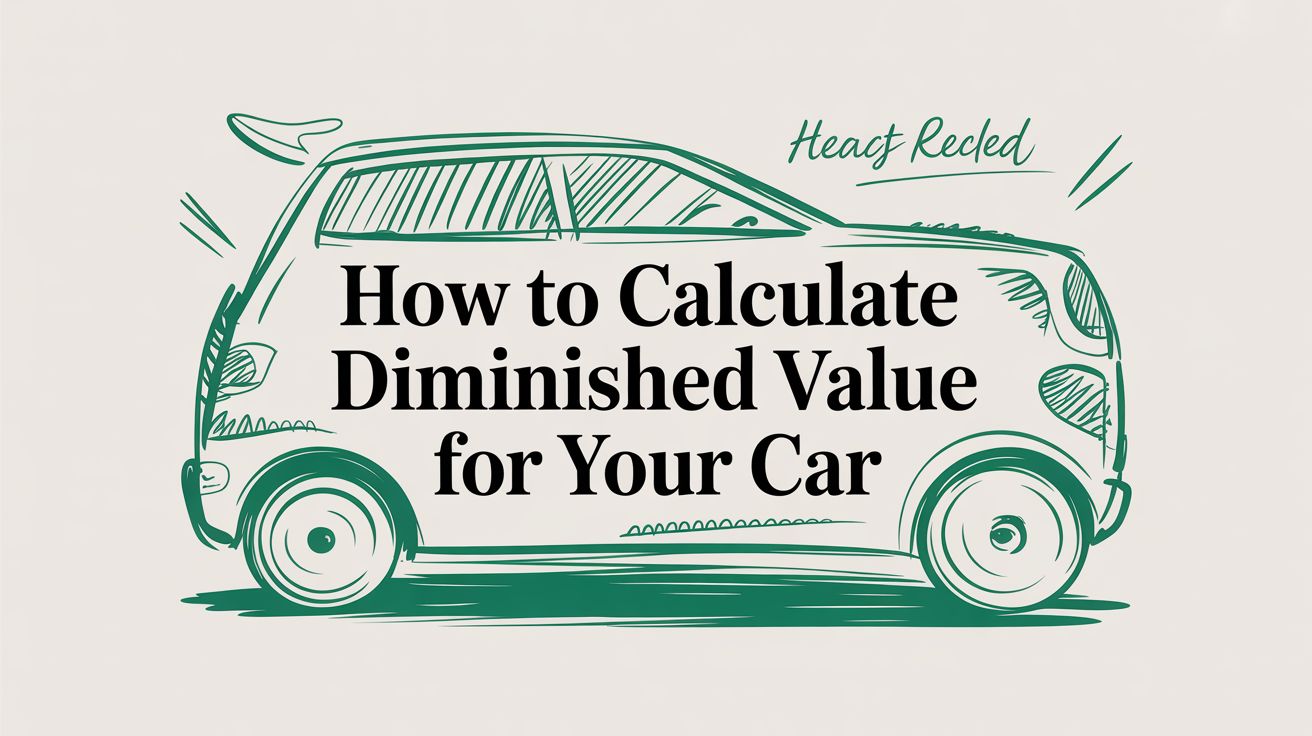 calculate diminished value