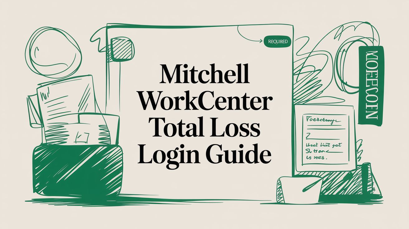 Mitchell WorkCenter Total Loss Login Guide